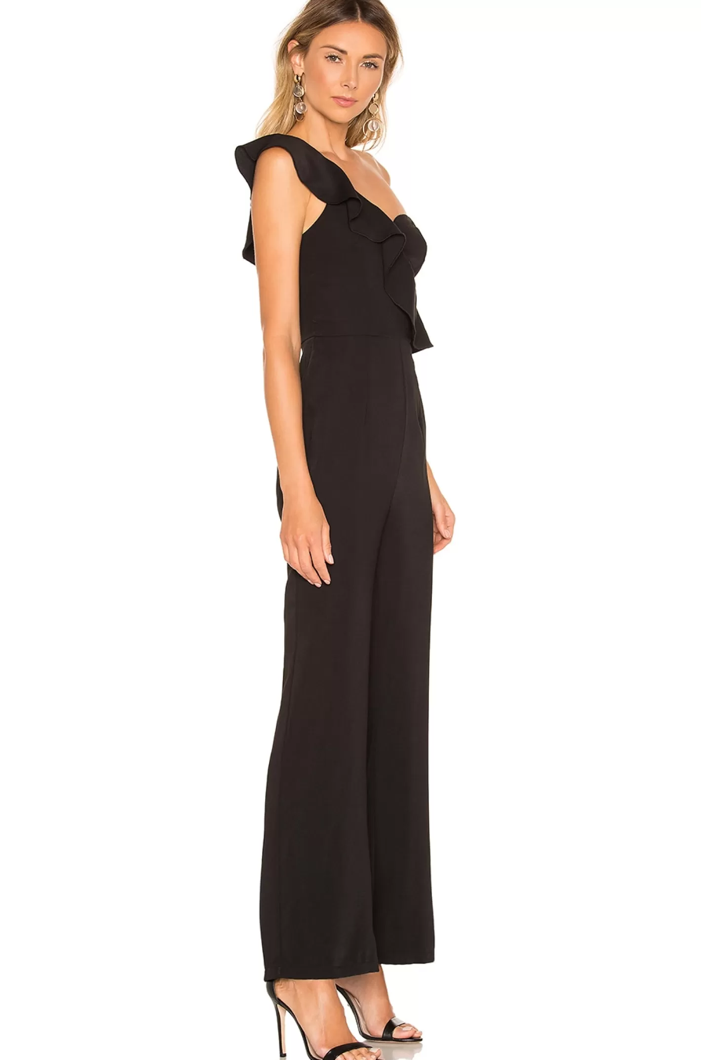 Stefanie One Shoulder Jumpsuit>superdown Store