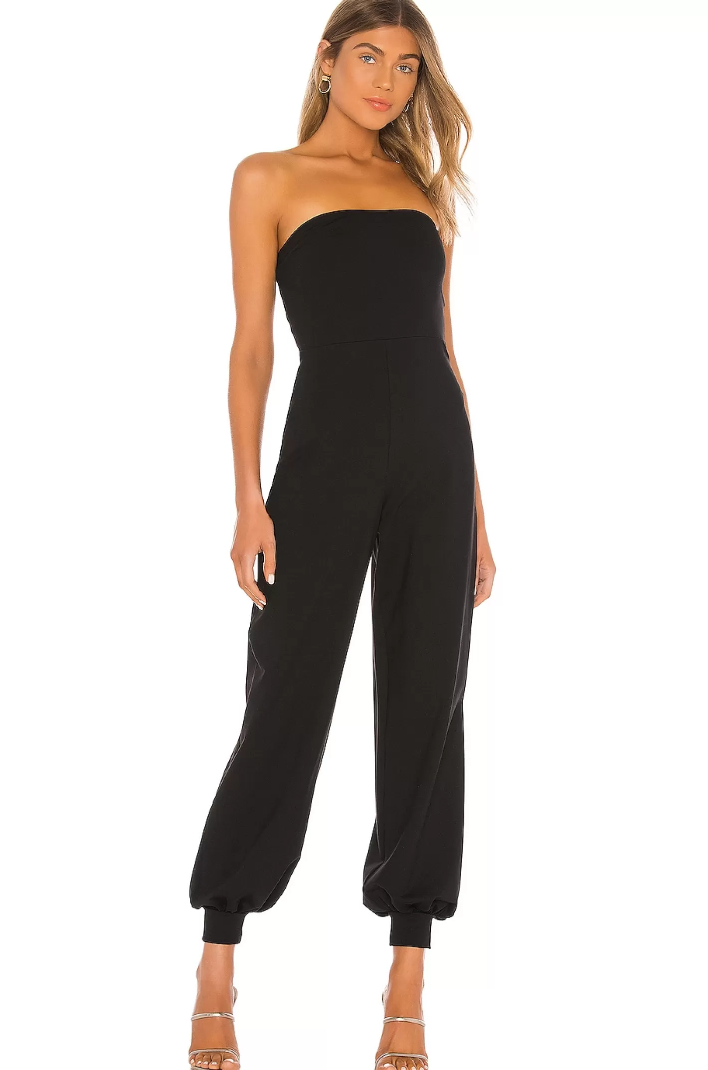 Strapless Cuffed Ankle Jumpsuit>Susana Monaco Sale