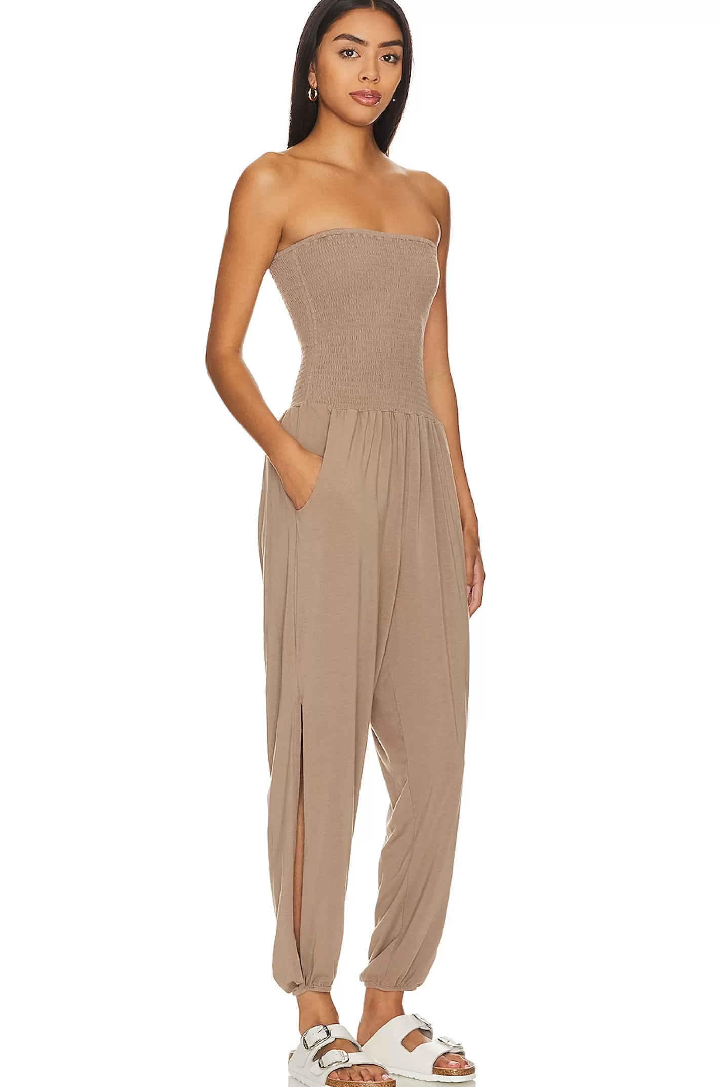 Strapless Jumpsuit>Bobi Hot