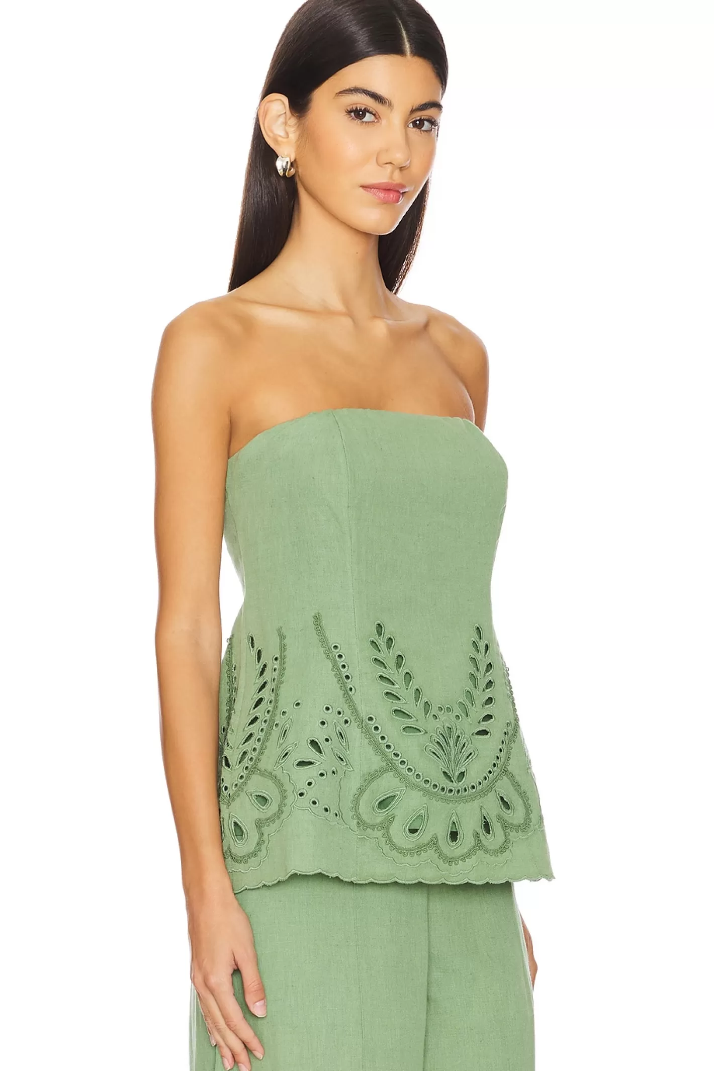 Strapless Top>HEMANT AND NANDITA Fashion