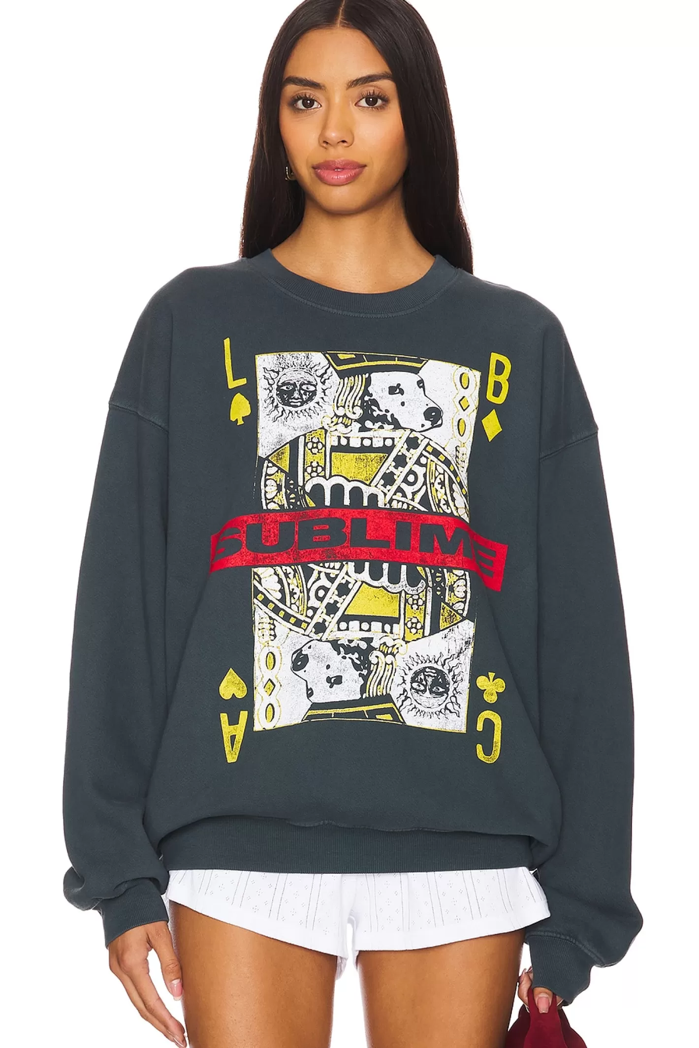 Sublime Playing Card Bf Crew Sweatshirt>DAYDREAMER Outlet