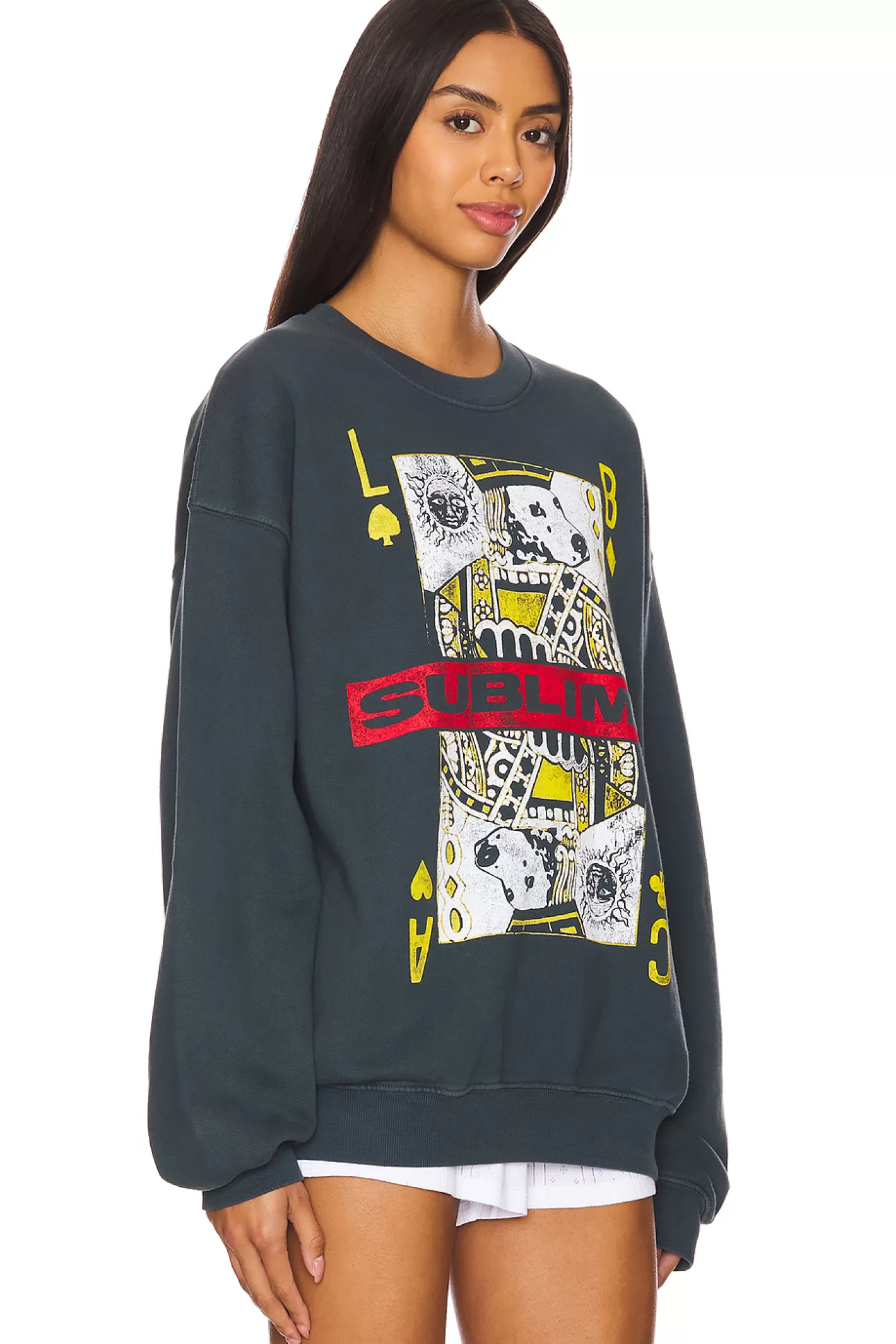 Sublime Playing Card Bf Crew Sweatshirt>DAYDREAMER Outlet