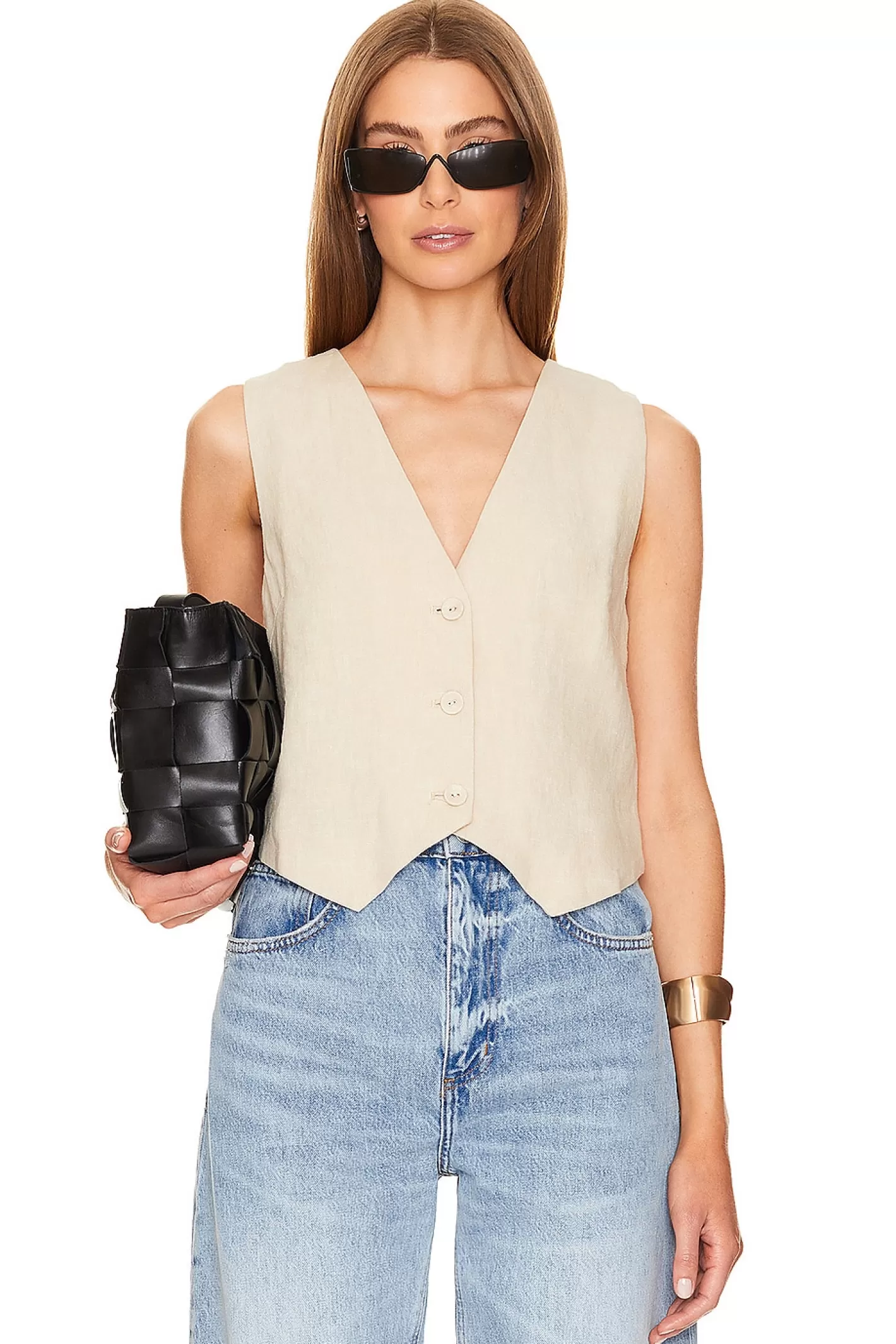 Tashi Linen Vest>Rue Sophie Cheap