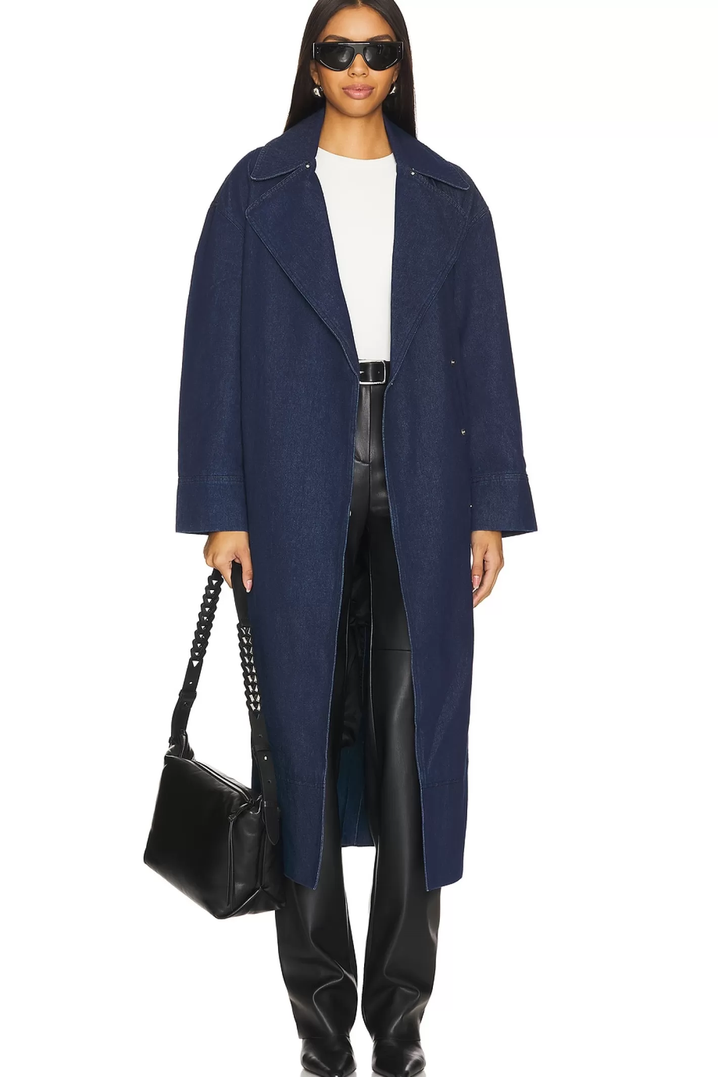 Tate Denim Trench Coat>Apparis Hot