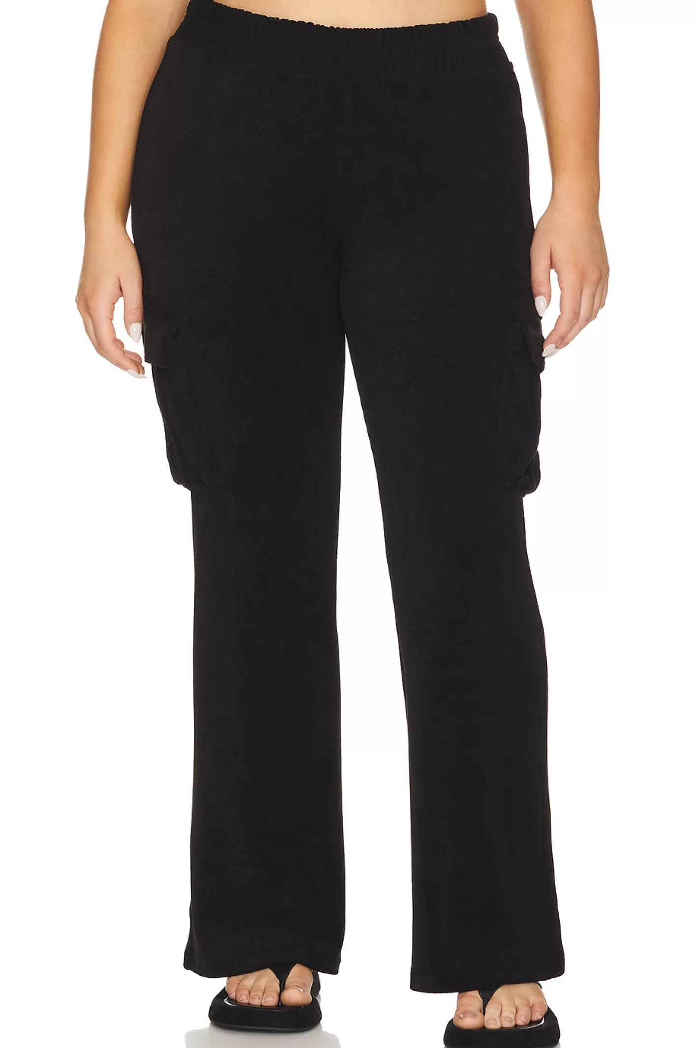 Terry Cargo Pant>Good American Sale