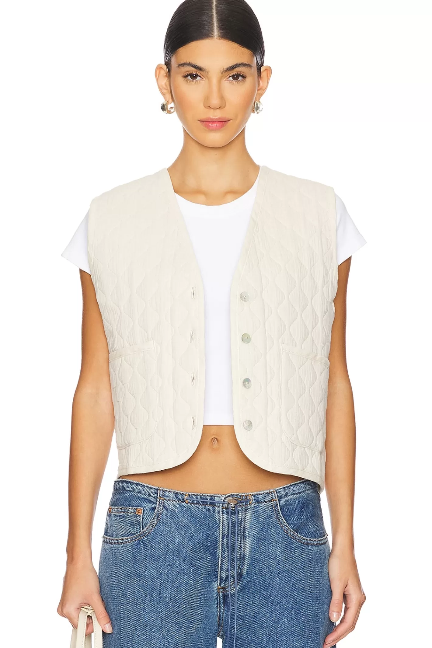 The Quilted Vest>DONNI. Shop