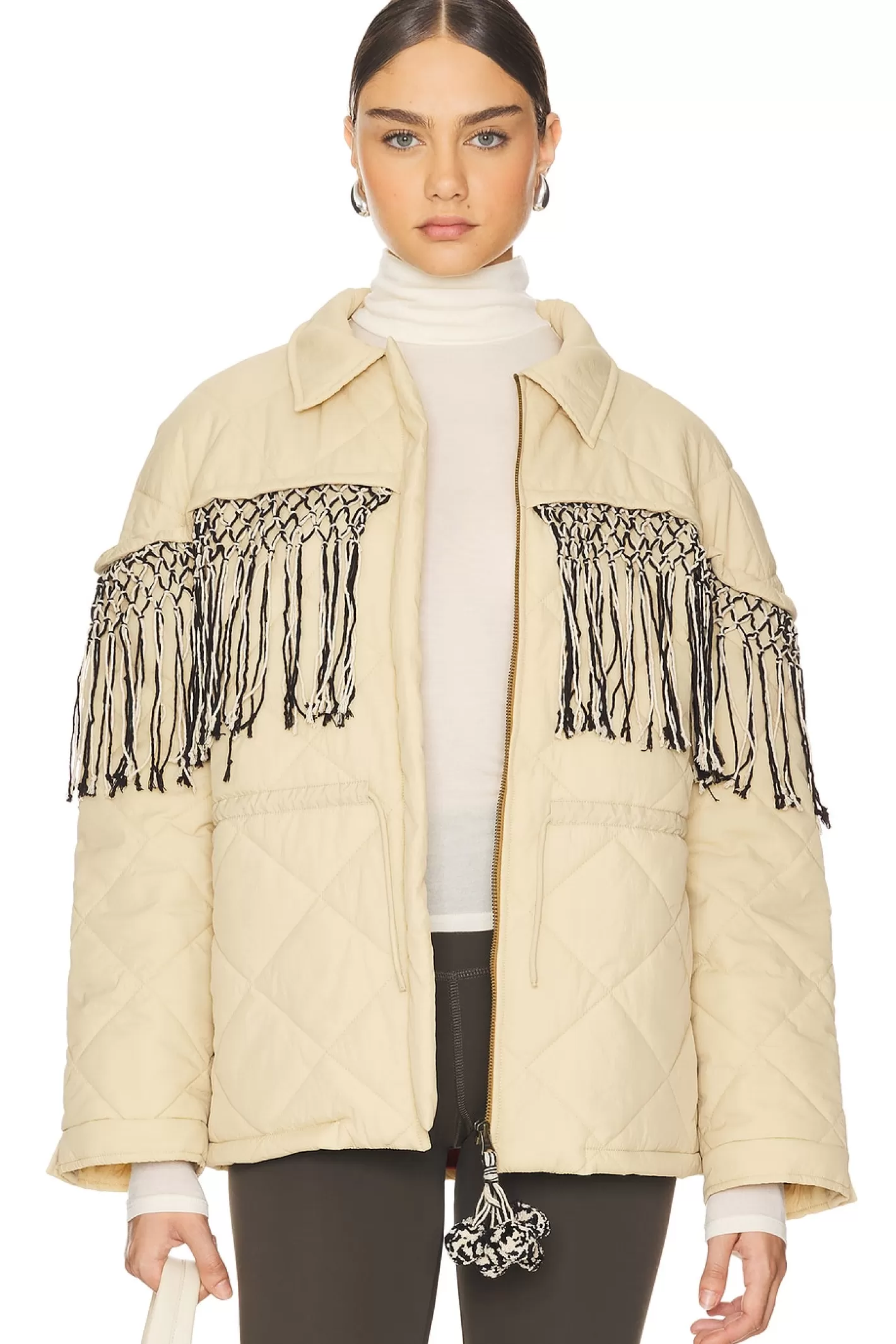 Tiara Puffer With Handknitted Tassels>Tach Clothing Clearance