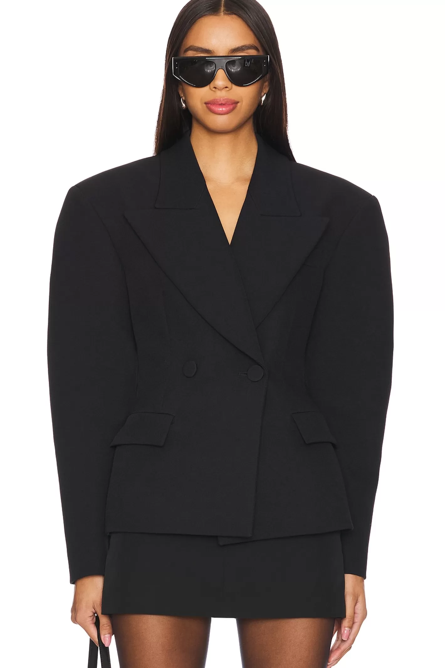 Tillie Single Breast Shaped Blazer>The Andamane Cheap