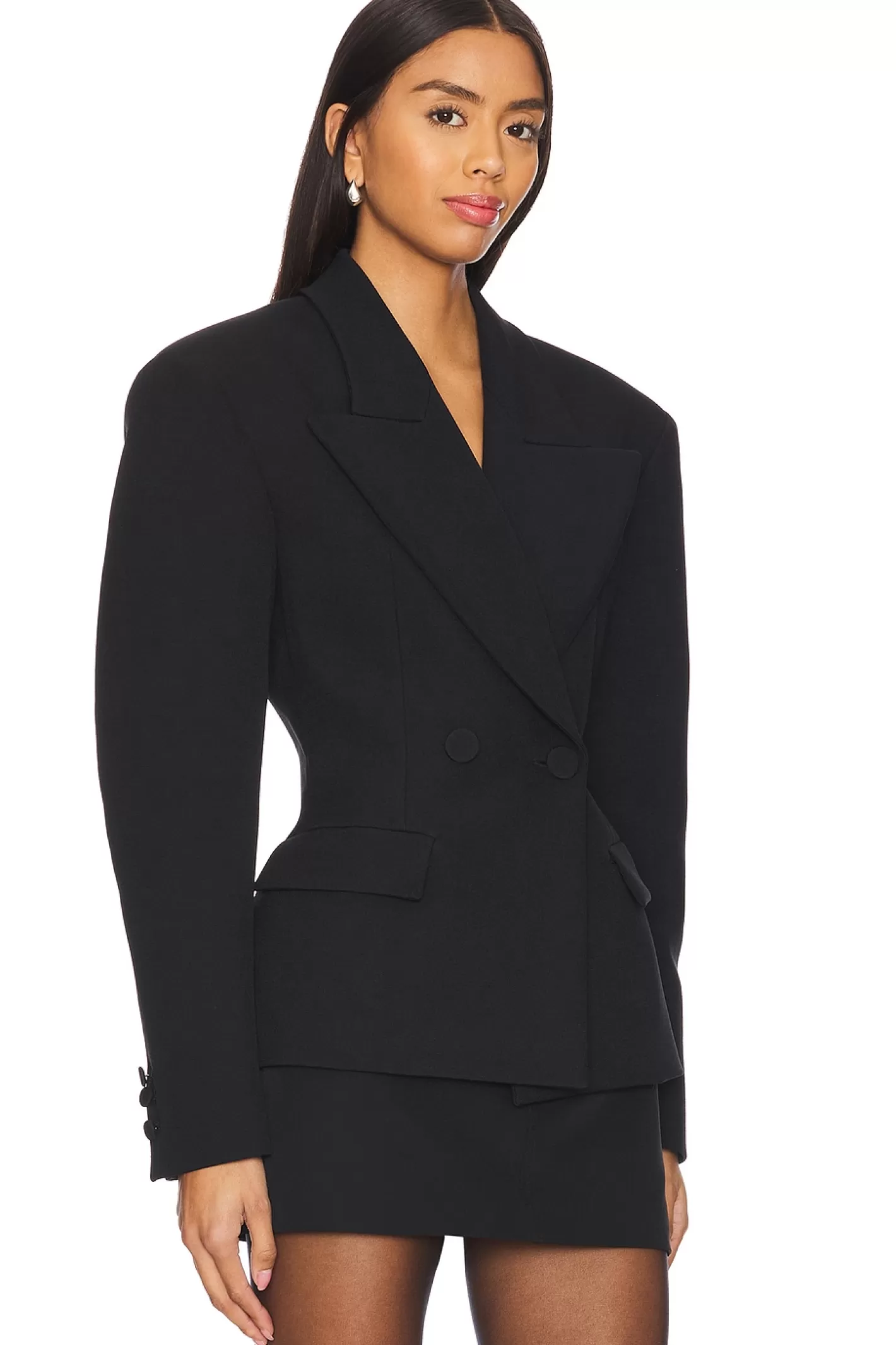 Tillie Single Breast Shaped Blazer>The Andamane Cheap