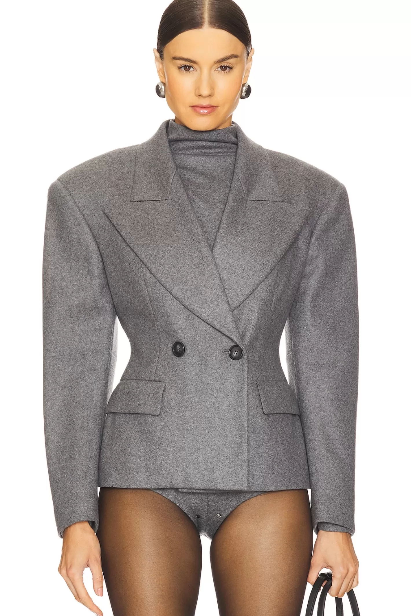 Tillie Single Breast Shaped Blazer>The Andamane Cheap