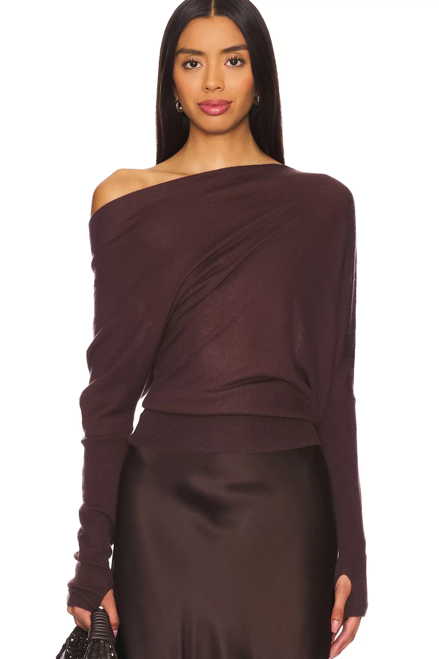 Tissue Cashmere Slouch Sweater>Enza Costa Cheap