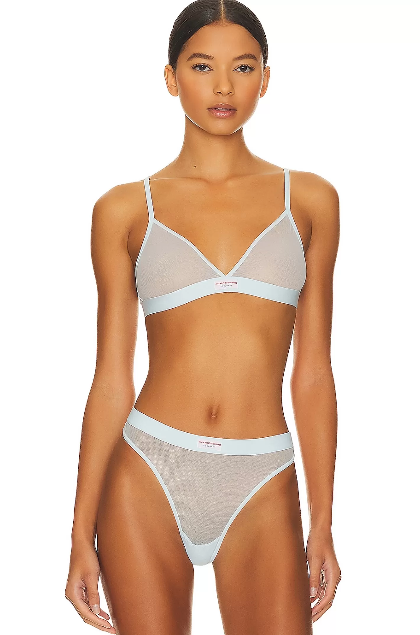 Triangle Bra With Bodywear Label>Alexander Wang Hot