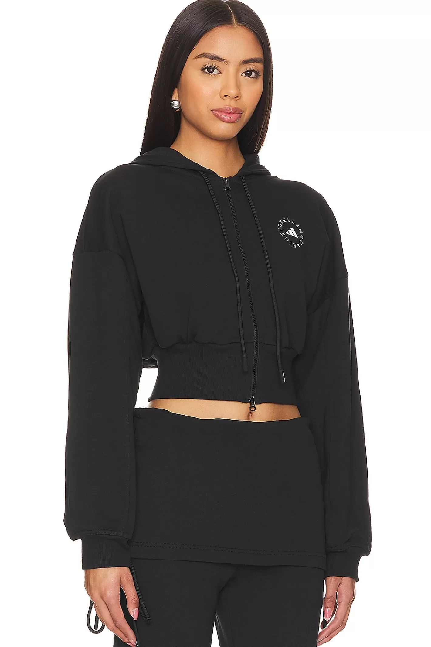 True Casuals Cropped Hoodie>adidas by Stella McCartney Sale