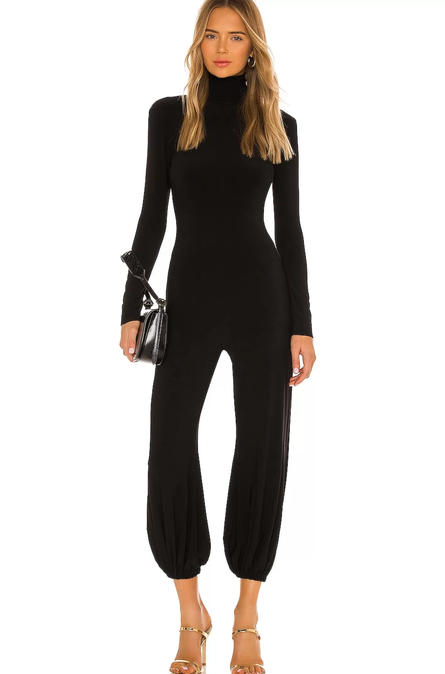 Turtleneck Jog Jumpsuit>Norma Kamali Sale