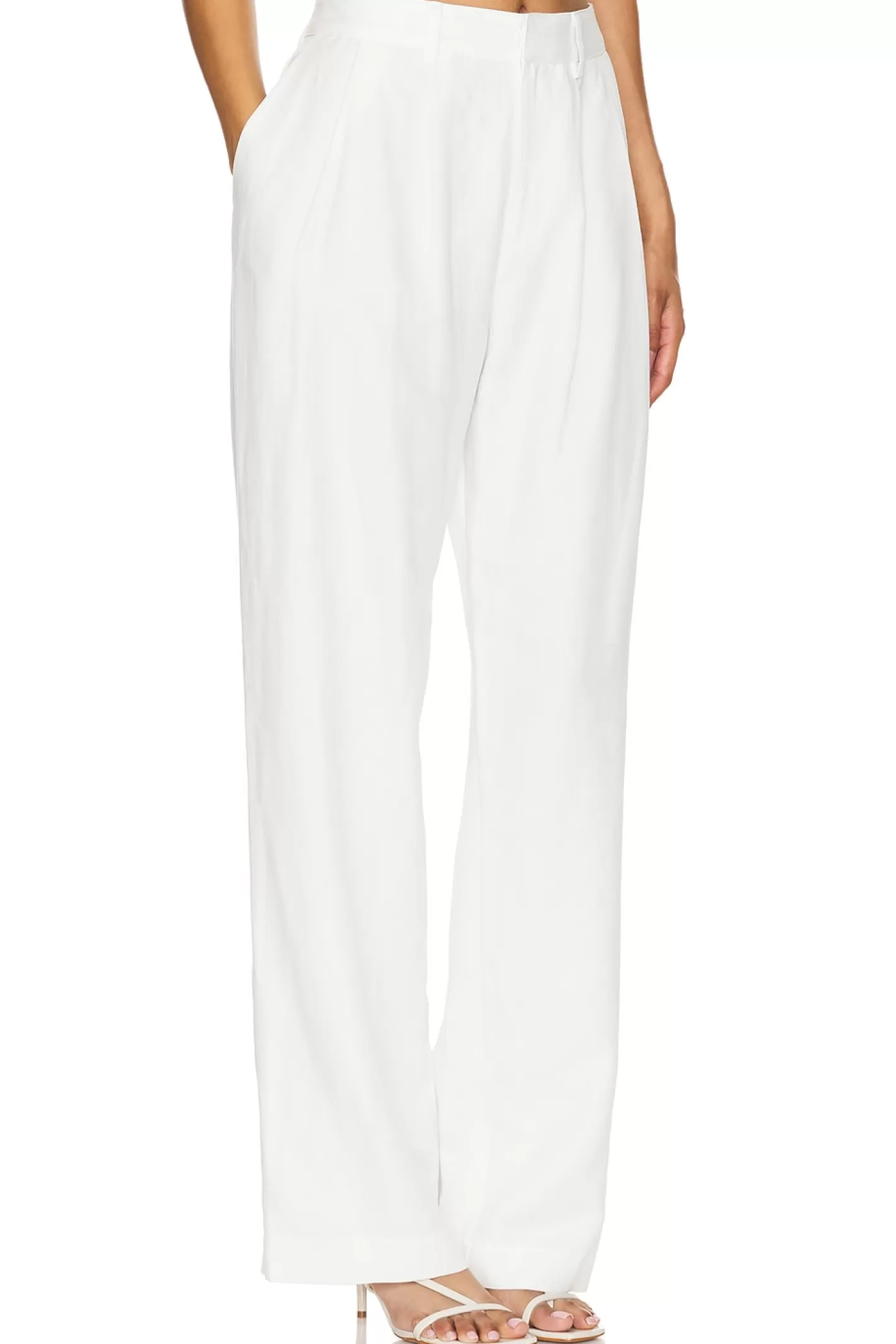 Twill Sartorial Pant>Enza Costa Shop