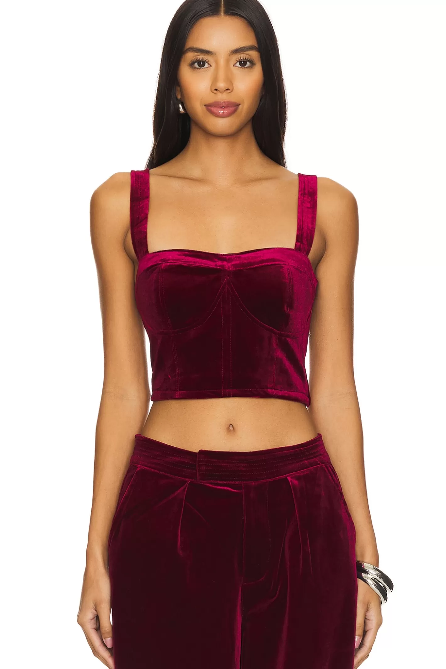 Velvet Crop Top>BLANKNYC Hot