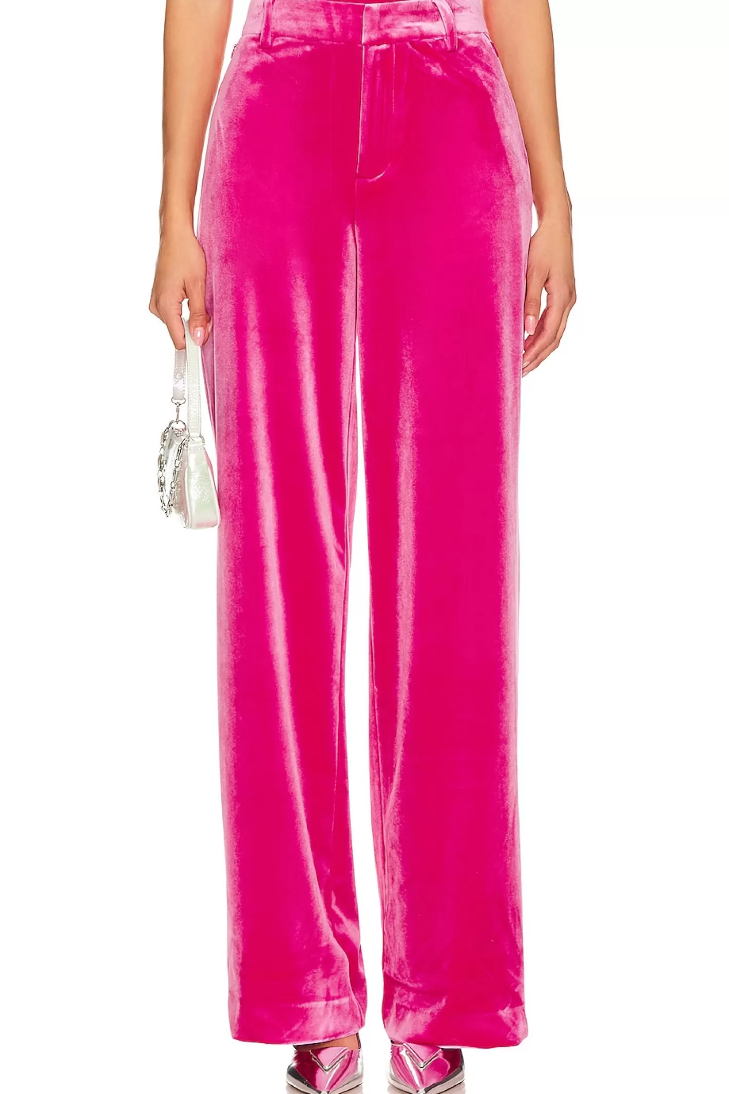 Velvet Wide Leg Trouser>Good American Cheap