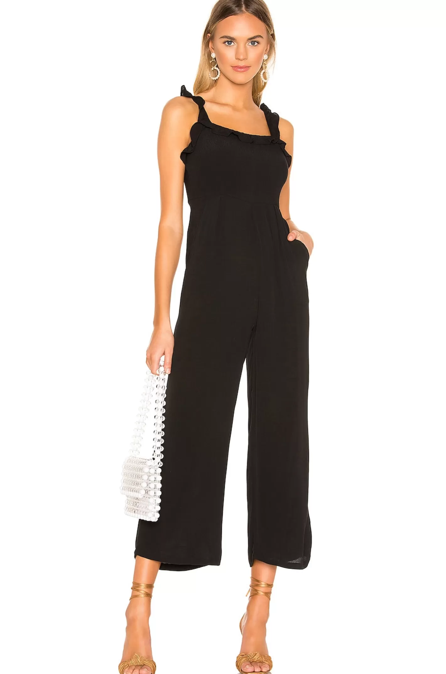 Victoria Ruffle Jumpsuit>superdown Store