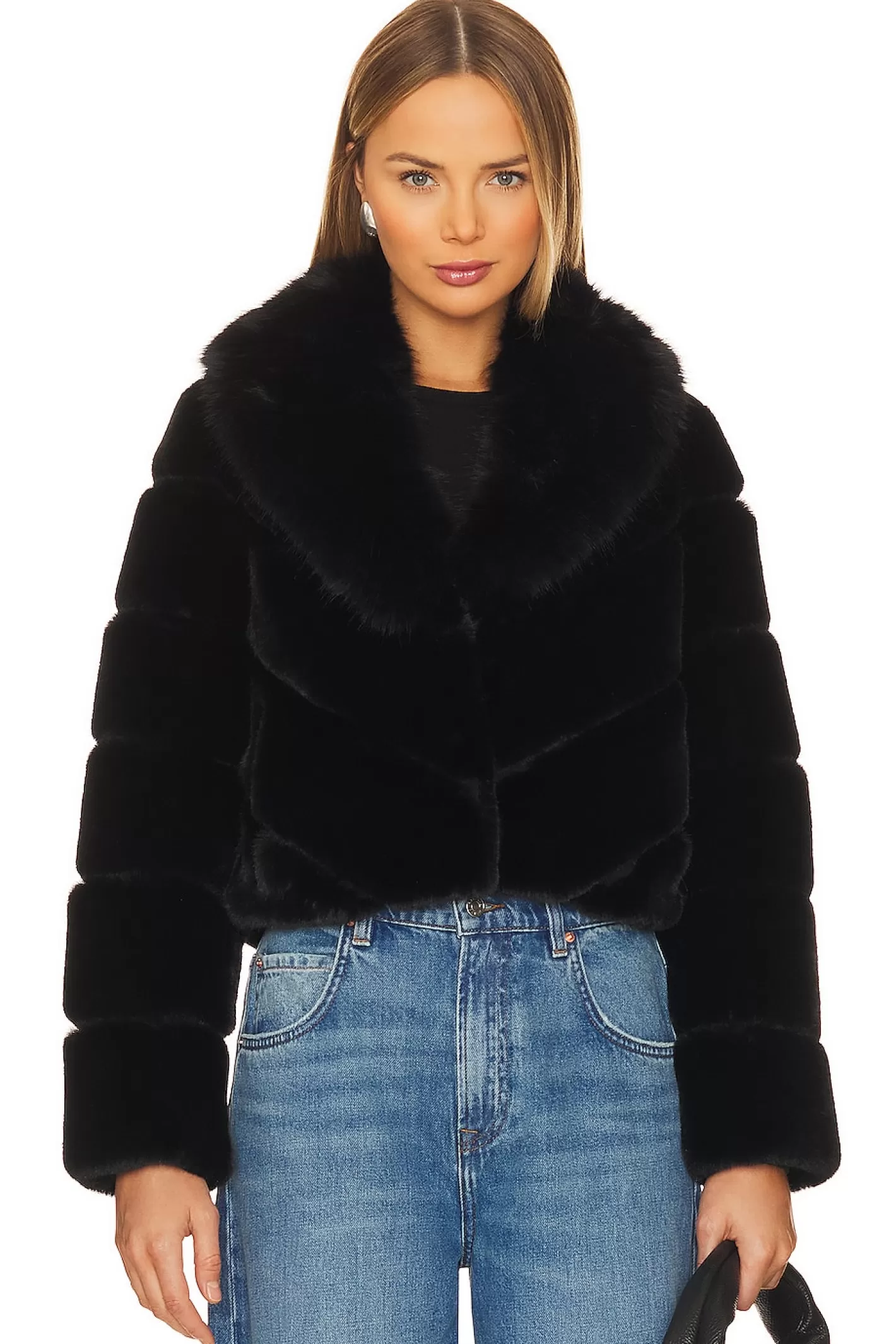 Vinci Faux Fur Jacket>Generation Love Cheap