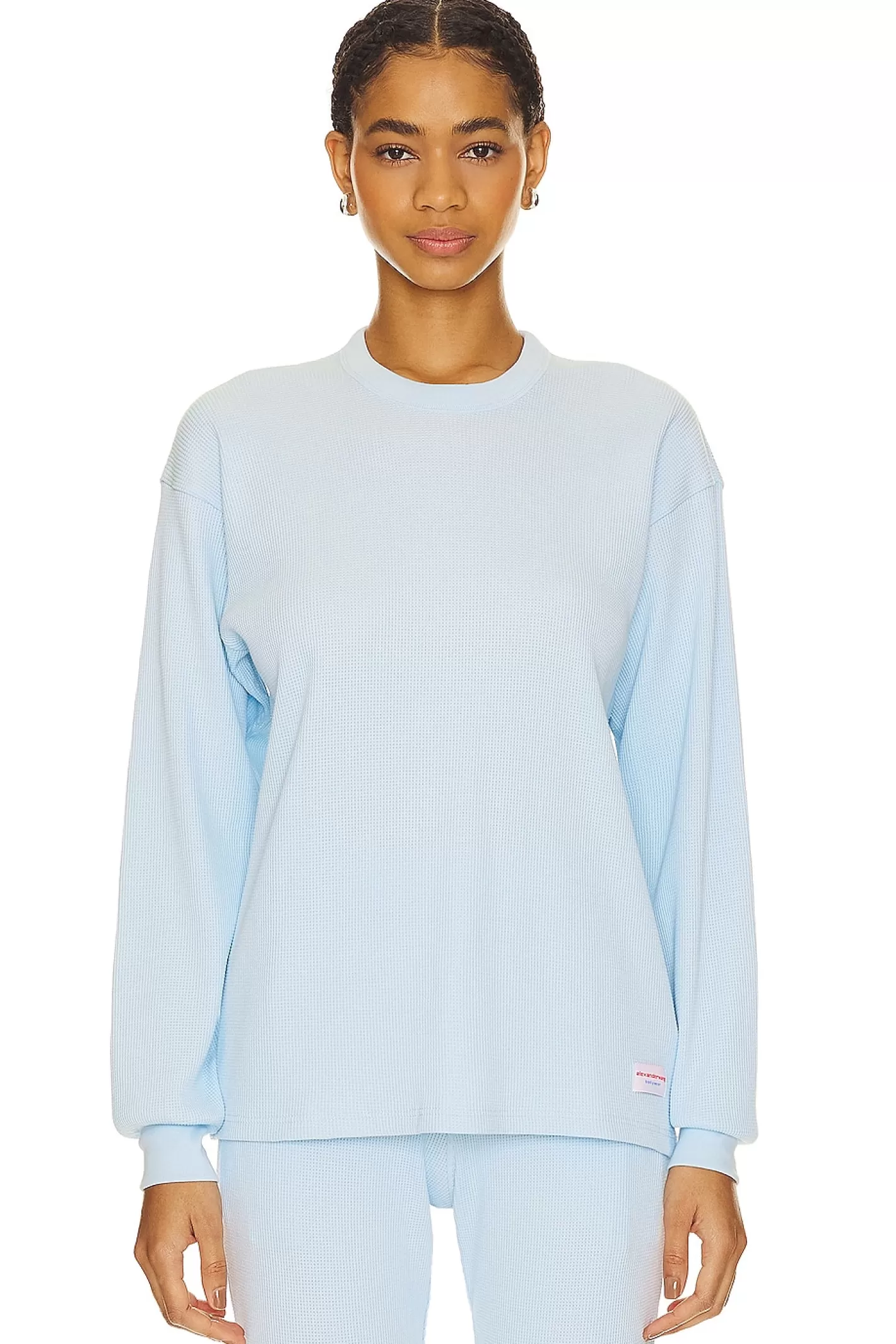 Waffle Crew Neck Longsleeve>Alexander Wang Online