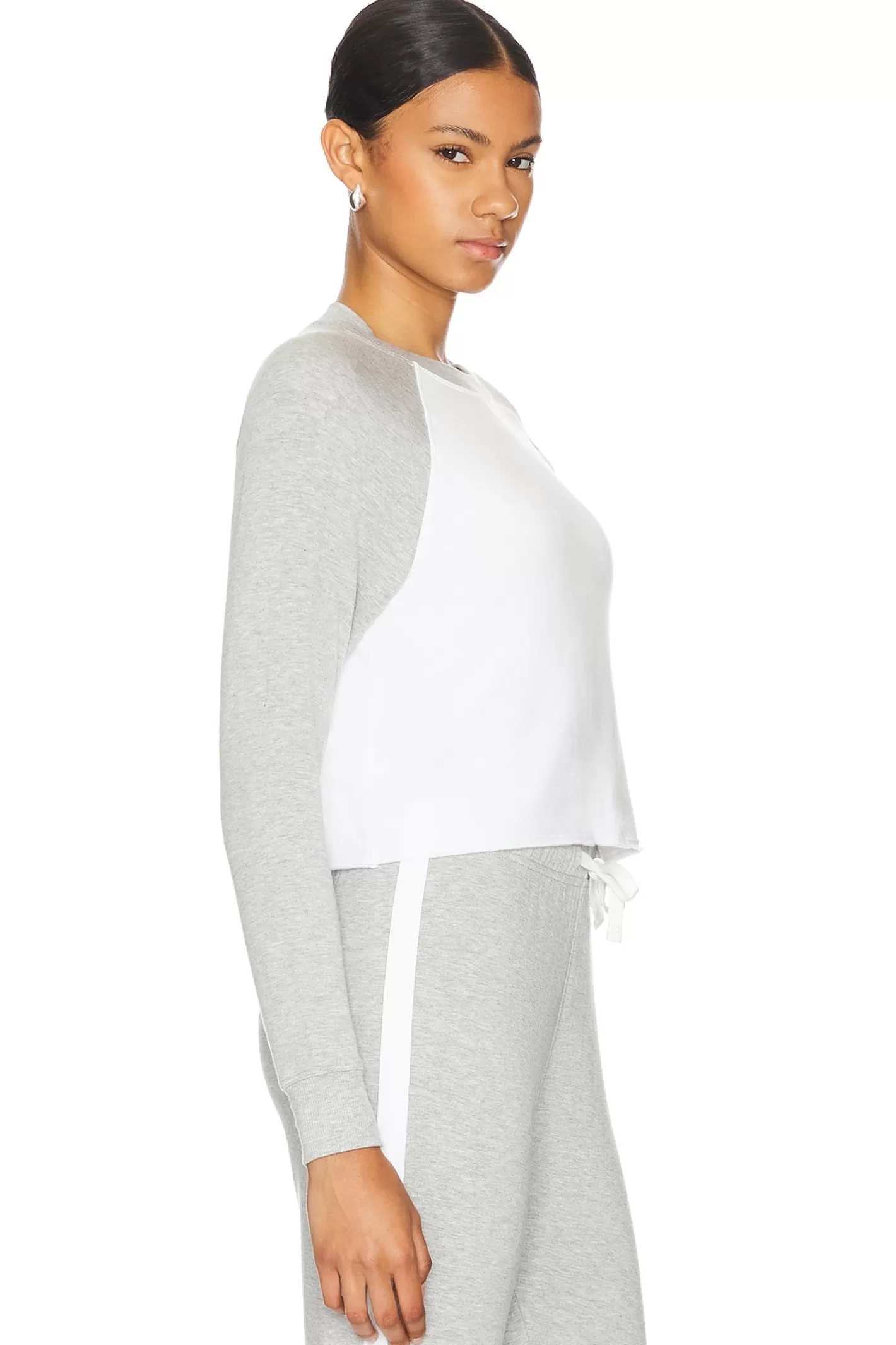 Warm Up Cropped Sweatshirt>Splits59 Sale