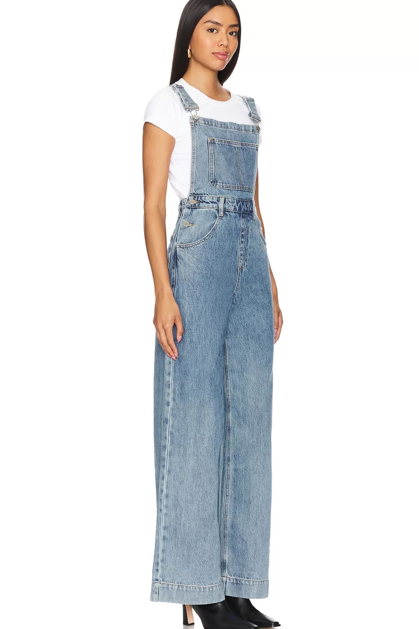 Wide Leg Denim Overall>WeWoreWhat Best Sale