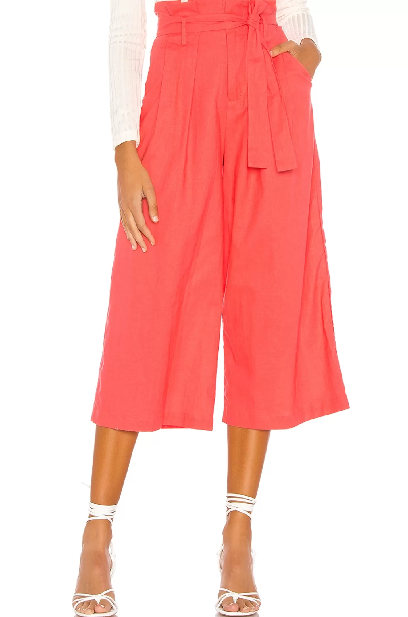 Wide Leg Paperbag Pant>LPA New