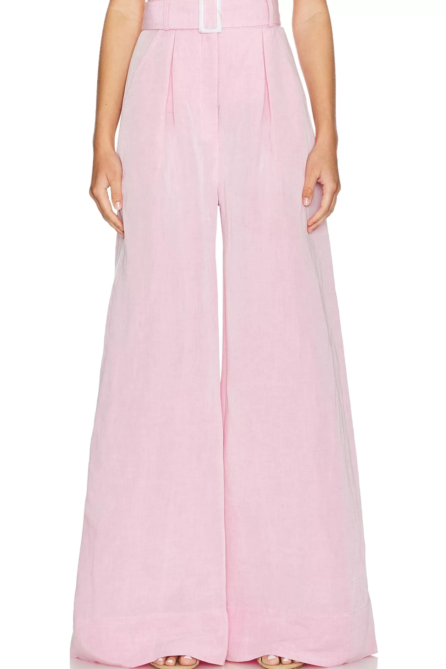 Wide Leg Pleated Pant>MATTHEW BRUCH Hot