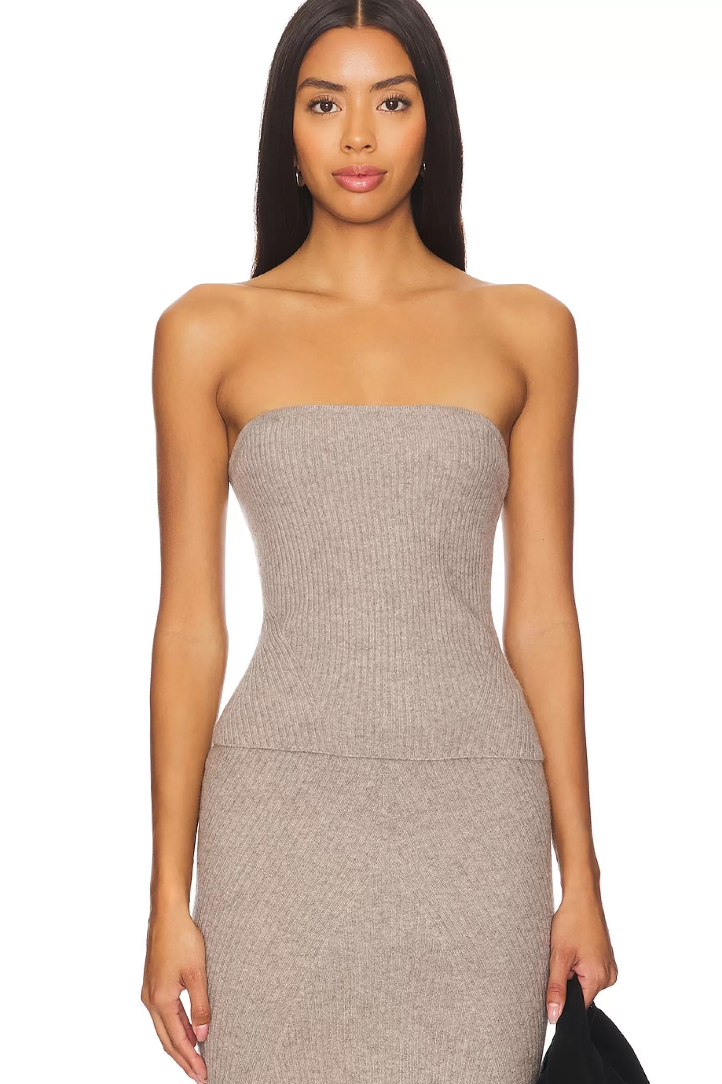 Wool Cashmere Ribbed Convertible Cami>NAADAM Store