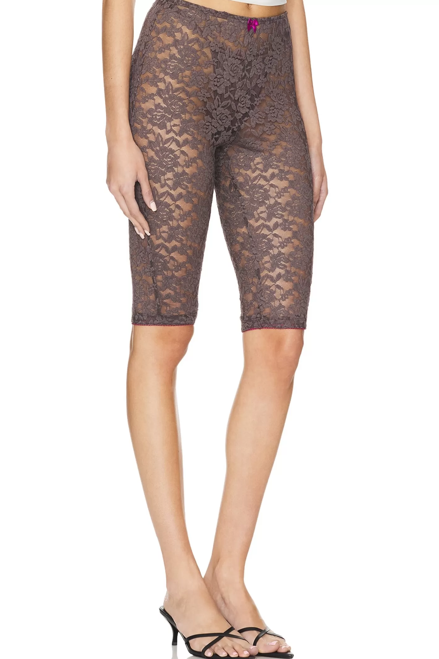 x Intimately FP All Day Lace Capri>Free People Hot