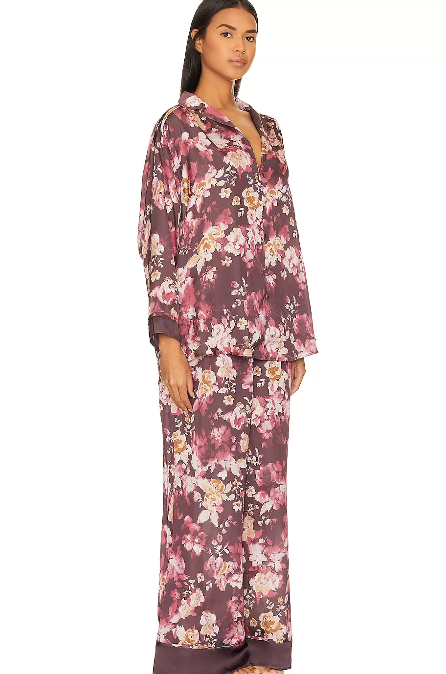 x Intimately FP Dreamy Days Pajama Set In Vintage Combo>Free People Cheap