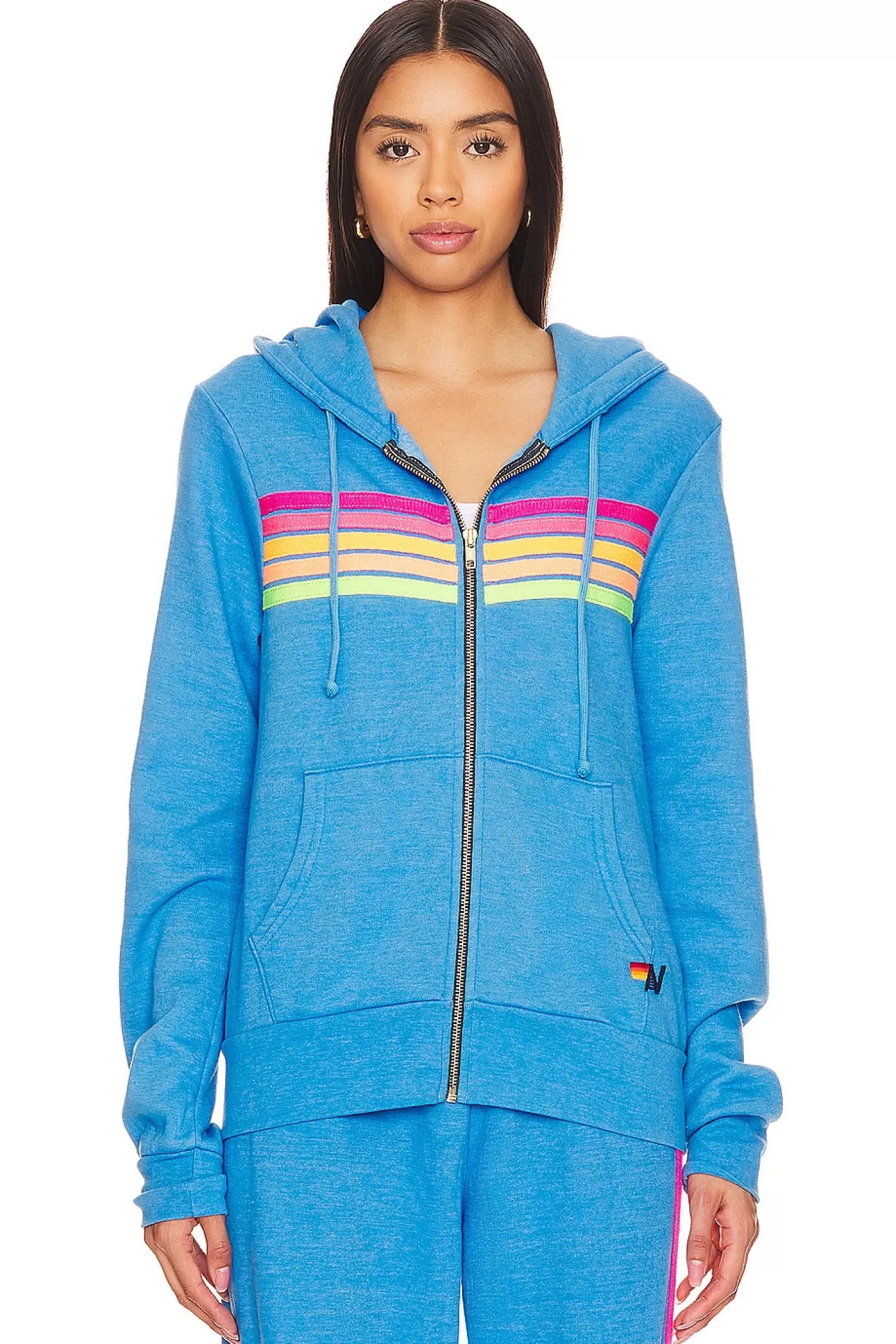 X Revolve 5 Stripe Hoodie>Aviator Nation Cheap