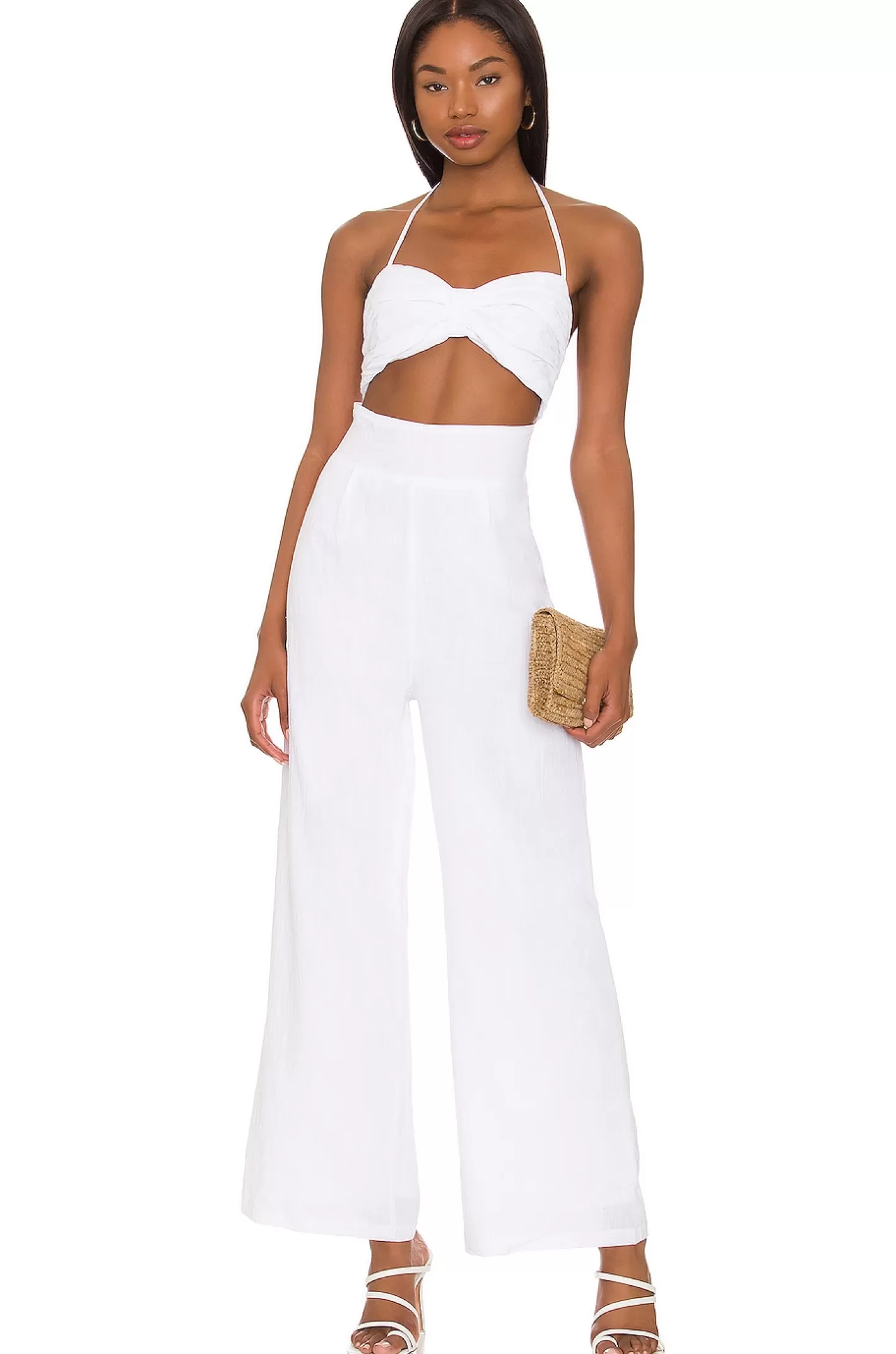 x REVOLVE Boat Linen Jumpsuit>SNDYS Clearance