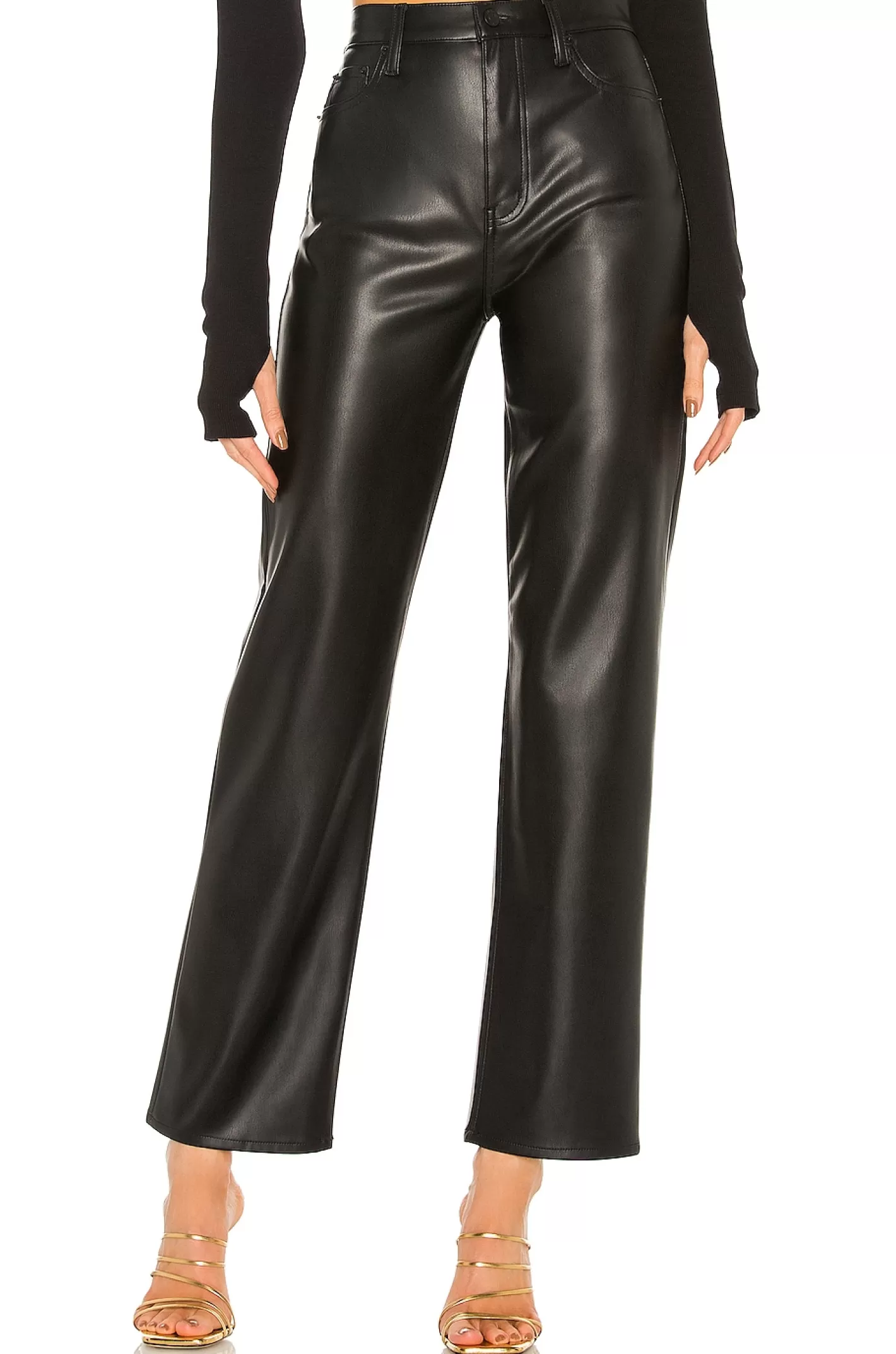 X REVOLVE Cassie Super High Straight Pant>PISTOLA New