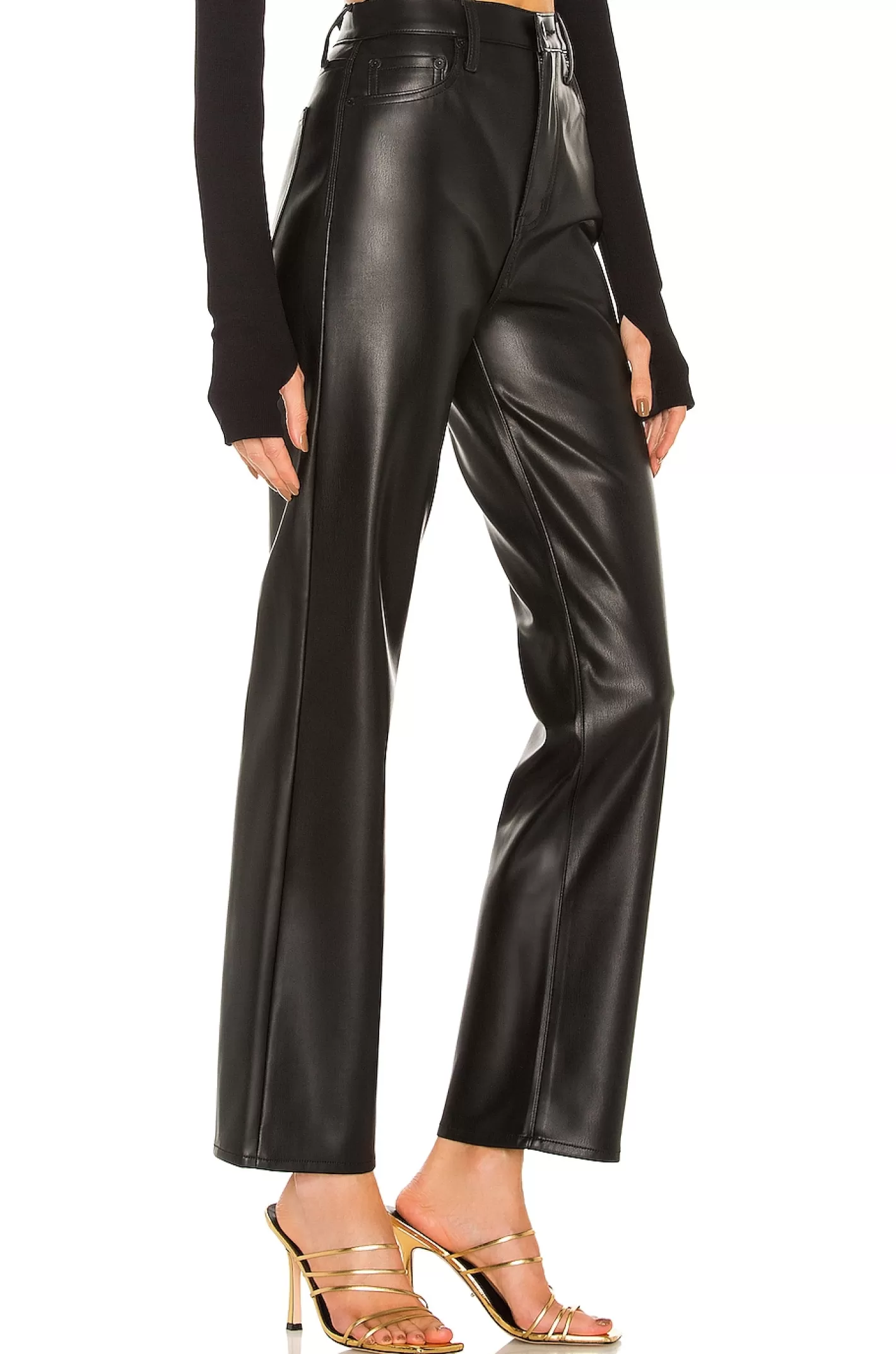 X REVOLVE Cassie Super High Straight Pant>PISTOLA New