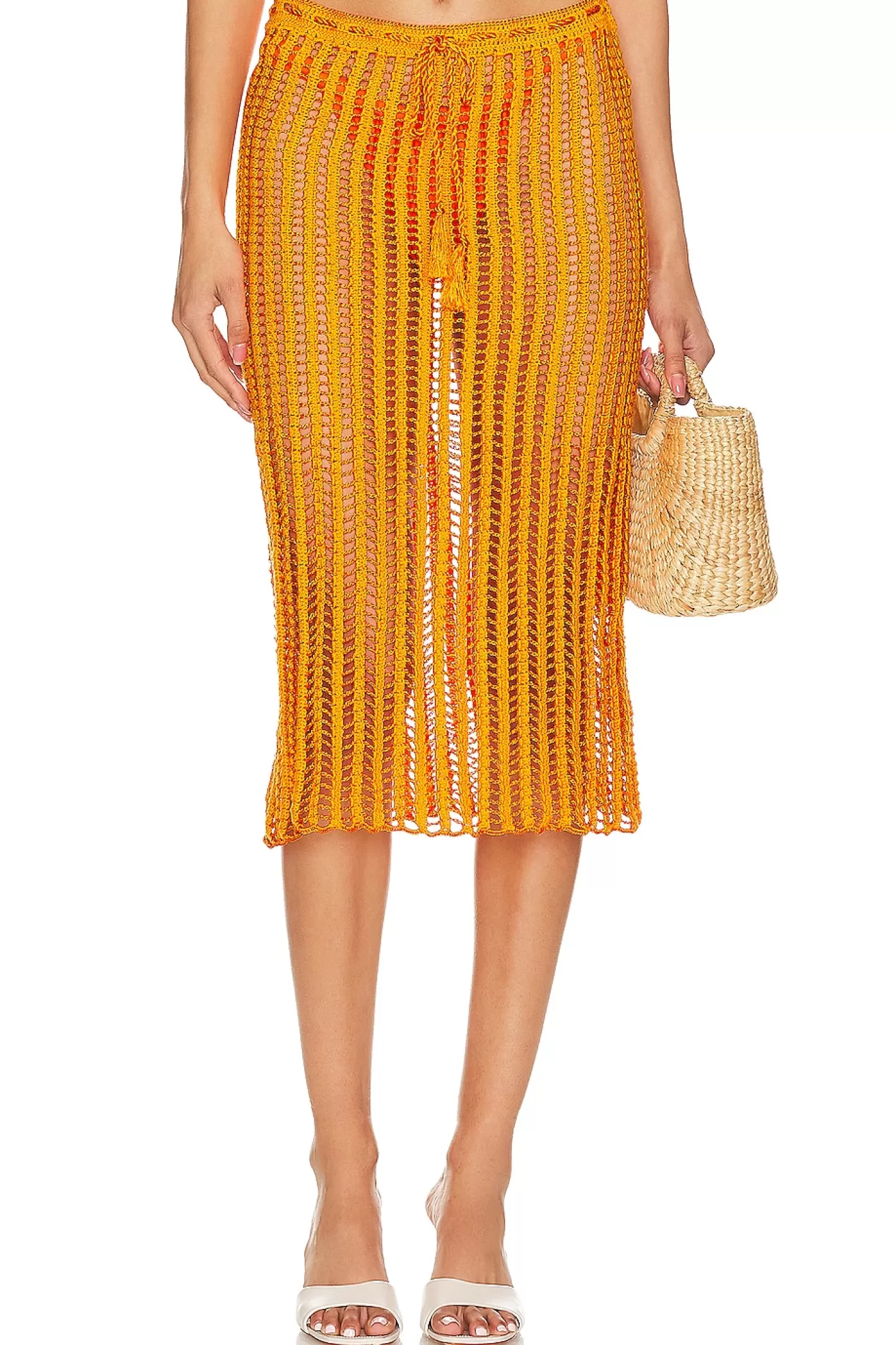 X Revolve Crochet Midi Skirt>My Beachy Side Store