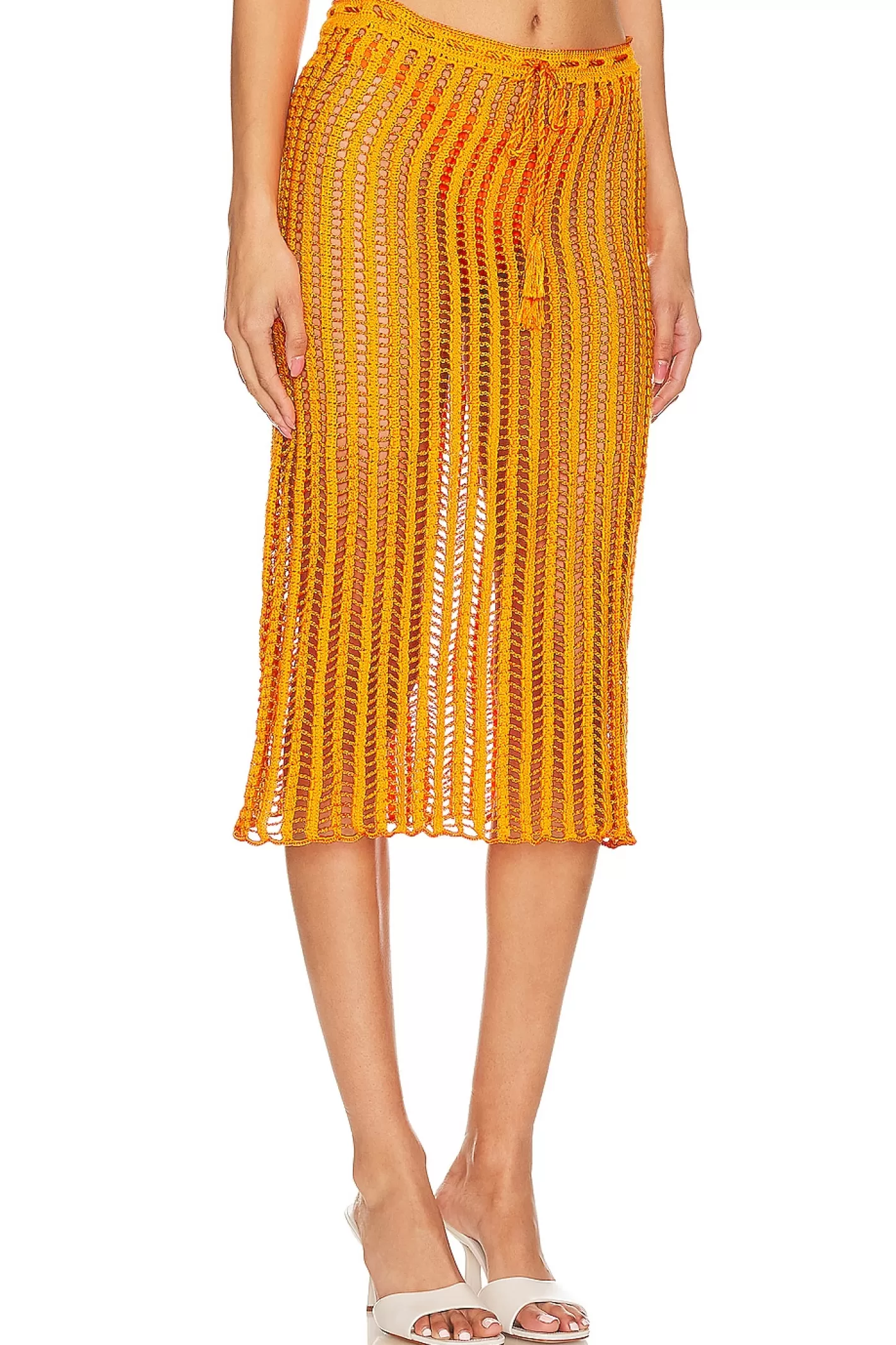 X Revolve Crochet Midi Skirt>My Beachy Side Store