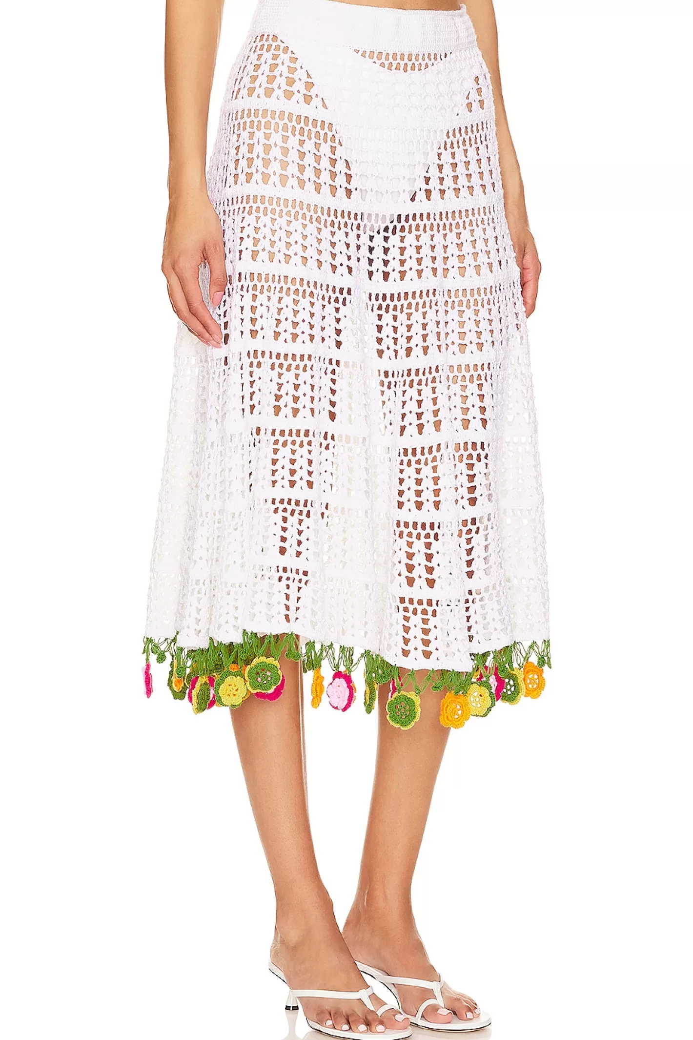 X Revolve Crochet Midi Skirt>My Beachy Side Clearance