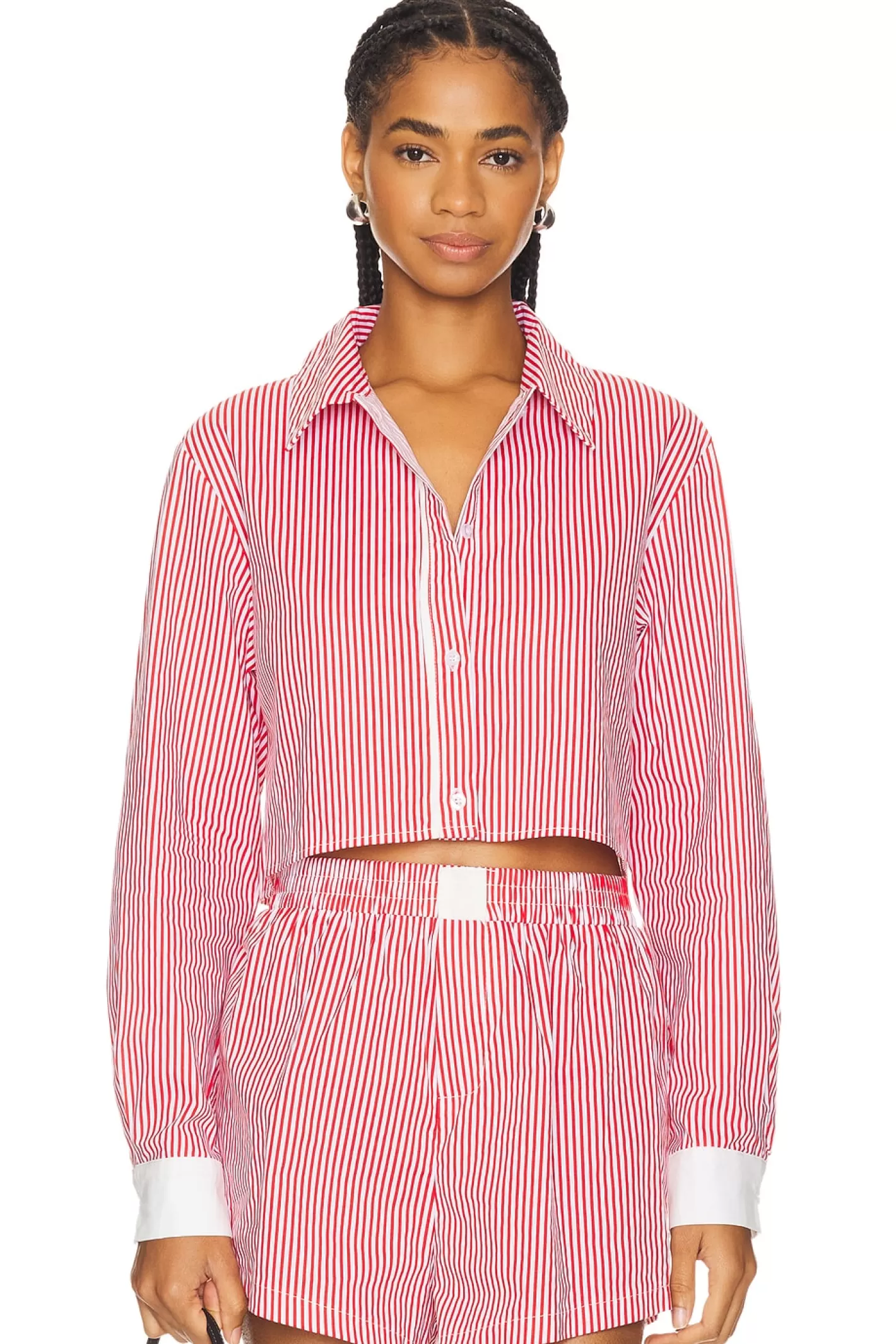 X Revolve Darian Stripe Shirt>SNDYS Sale