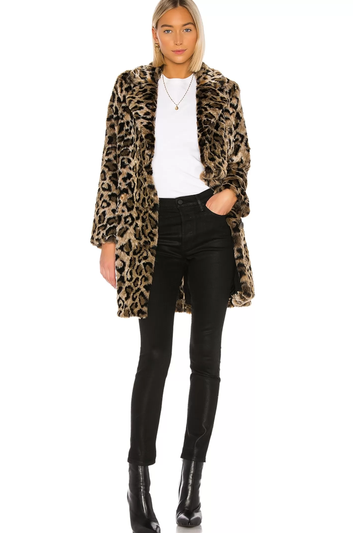 X REVOLVE Genn Faux Fur Coat>House of Harlow 1960 Online