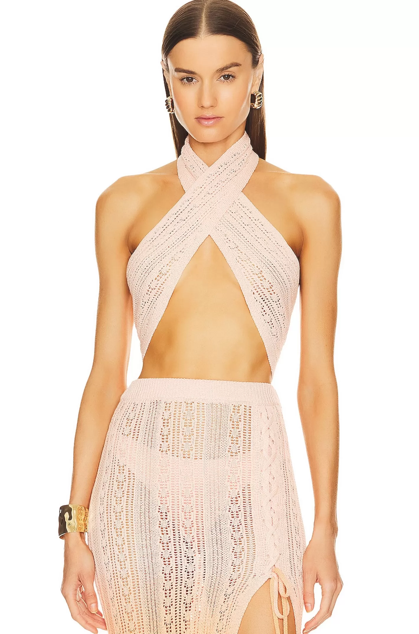 x REVOLVE Kenna Knit Top>Michael Costello Best Sale