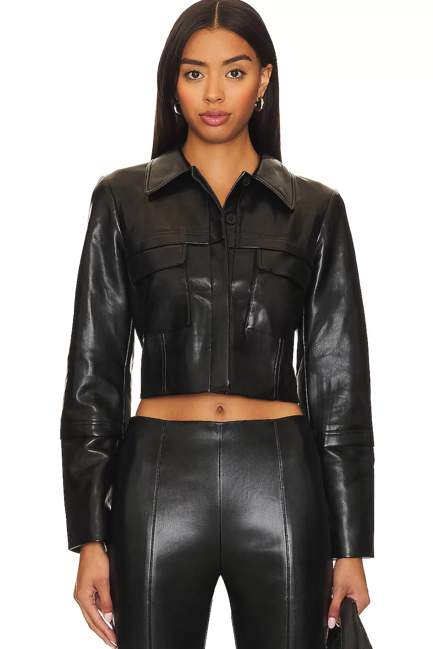 X Revolve Lucas Faux Leather Jacket>Amanda Uprichard Sale