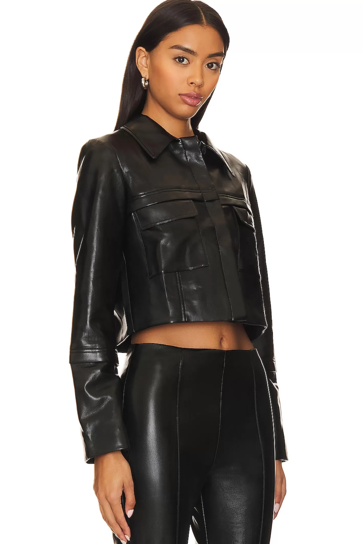 X Revolve Lucas Faux Leather Jacket>Amanda Uprichard Sale