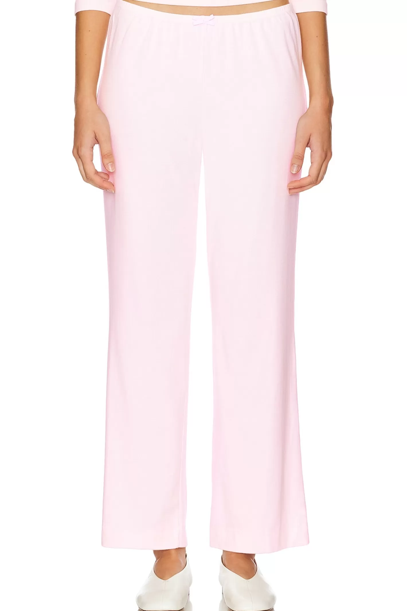 x REVOLVE The Baby Rib Scallop Pant>DONNI. Best Sale