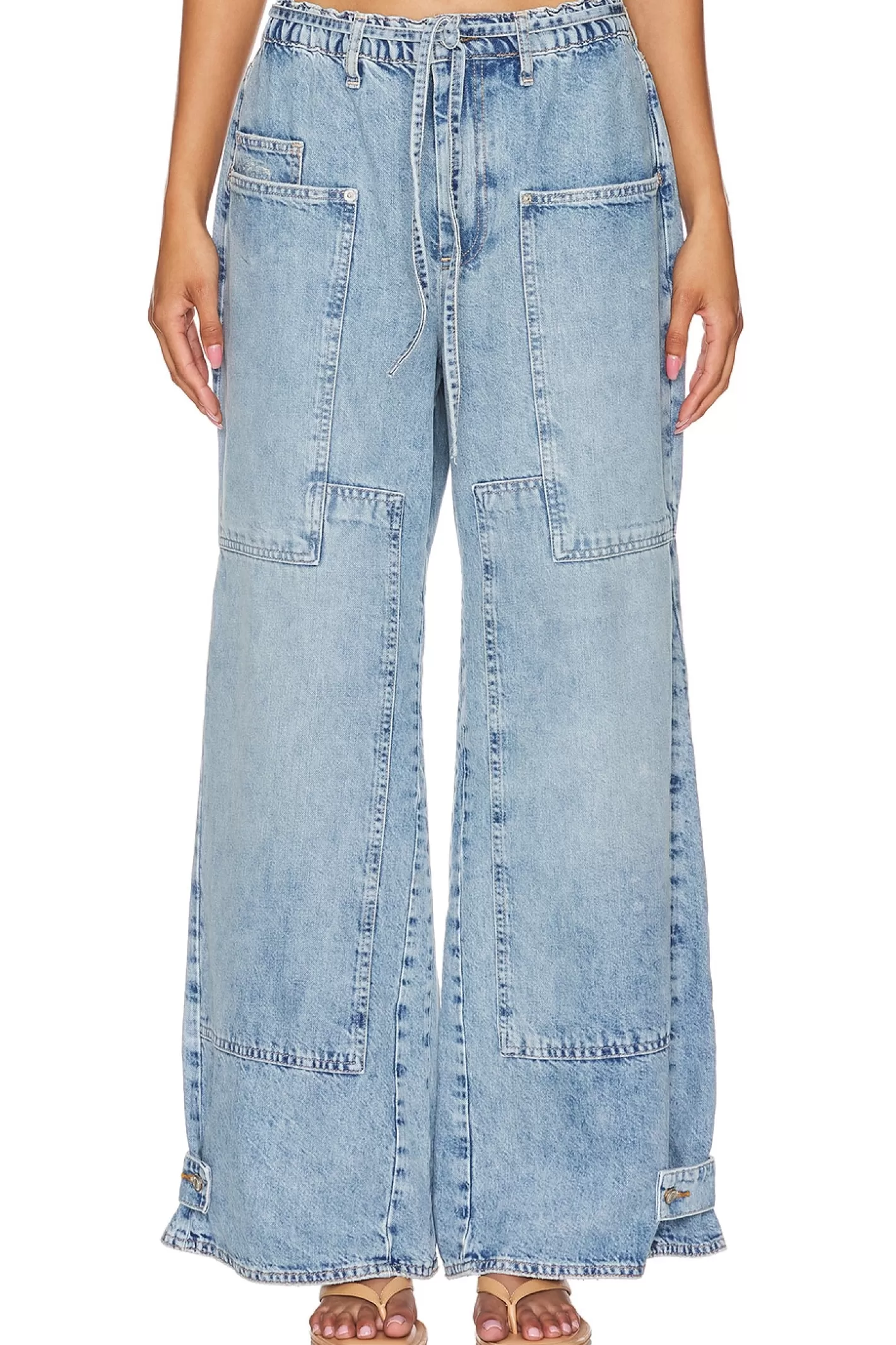 x We The Free Curvy Outlaw Wide Leg Pants>Free People Online