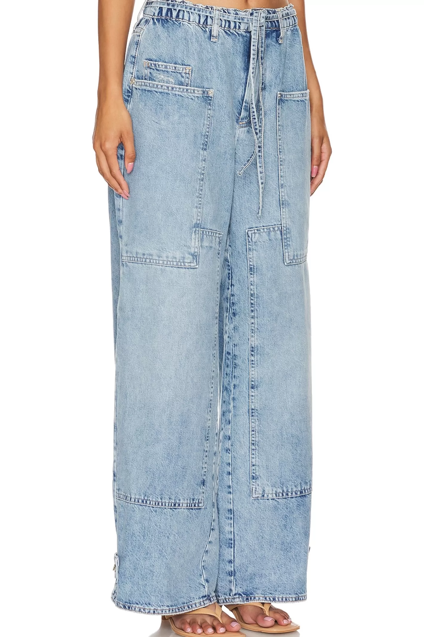 x We The Free Curvy Outlaw Wide Leg Pants>Free People Online