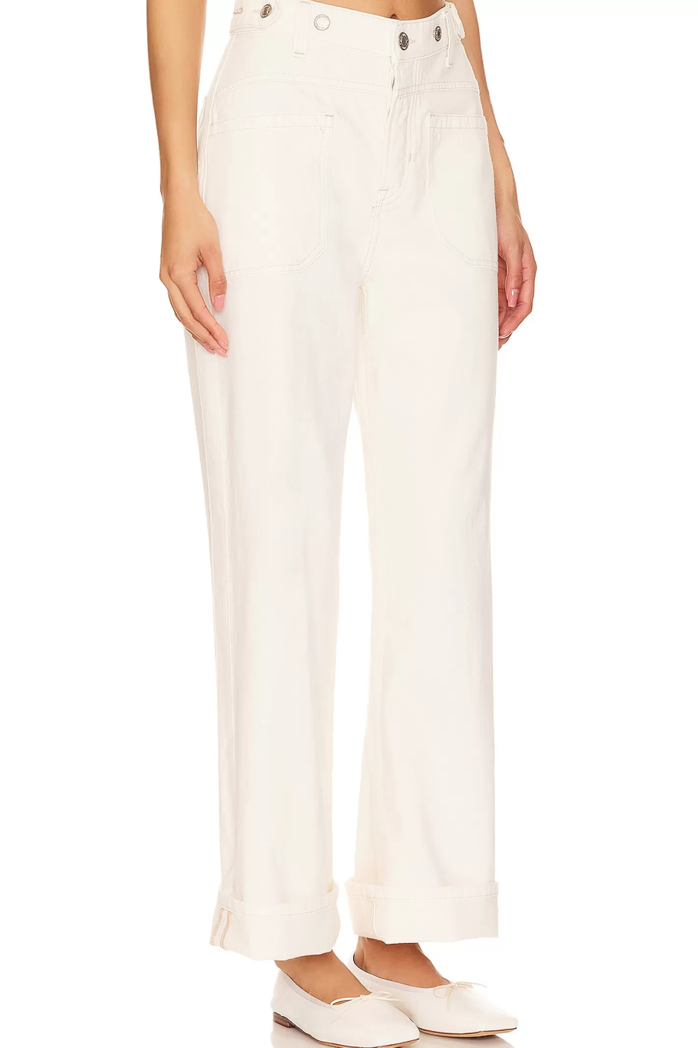 x We The Free Palmer Cuffed Wide Leg In >Free People Hot