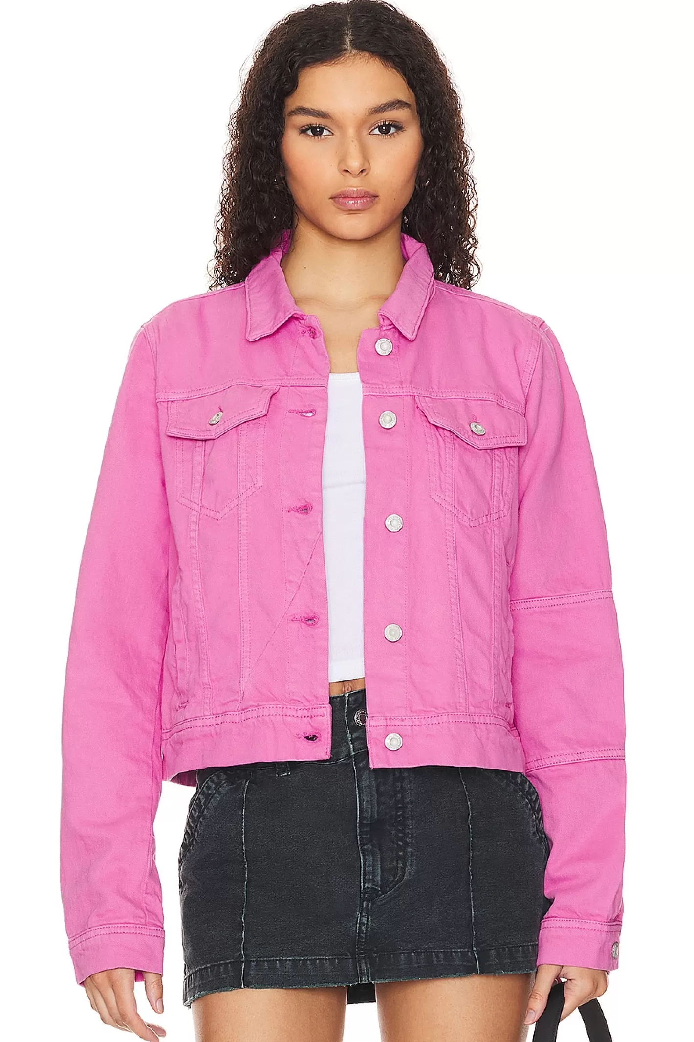 x We The Free Rumors Denim Jacket>Free People Cheap