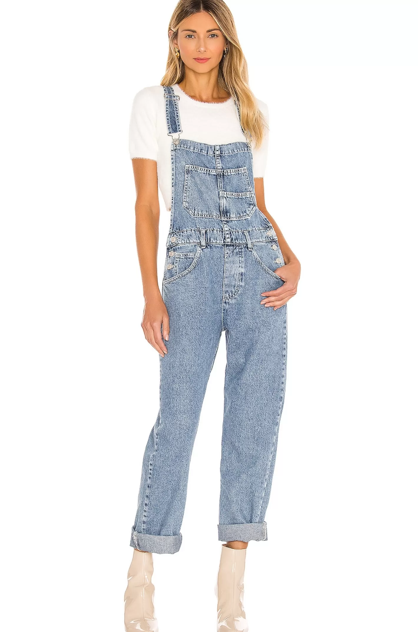 x We The Free Ziggy Denim Overall>Free People Flash Sale