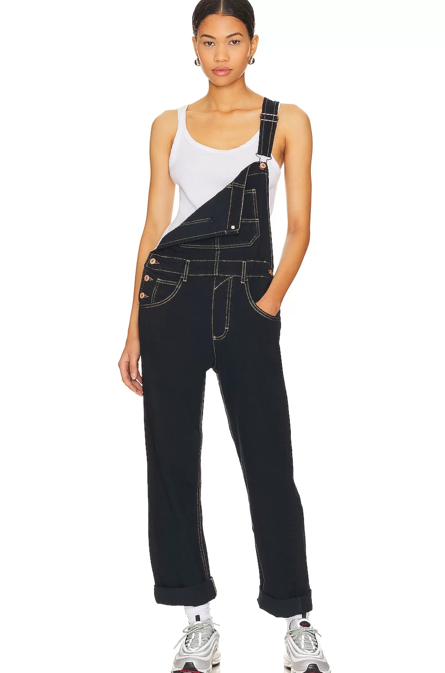 x We The Free Ziggy Denim Overall>Free People Flash Sale